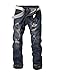 Stunner Men's Spring Summer Slim Ripped Broken Hole Jeans Pants