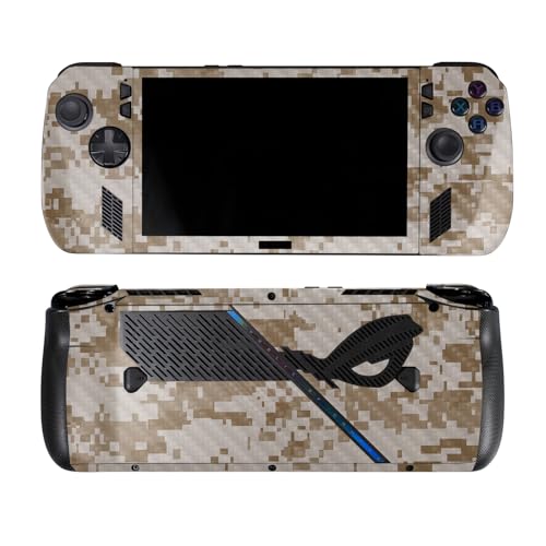 Carbon Fiber Skin Compatible with Asus ROG Ally X - Desert Camo - Premium 3M Vi…