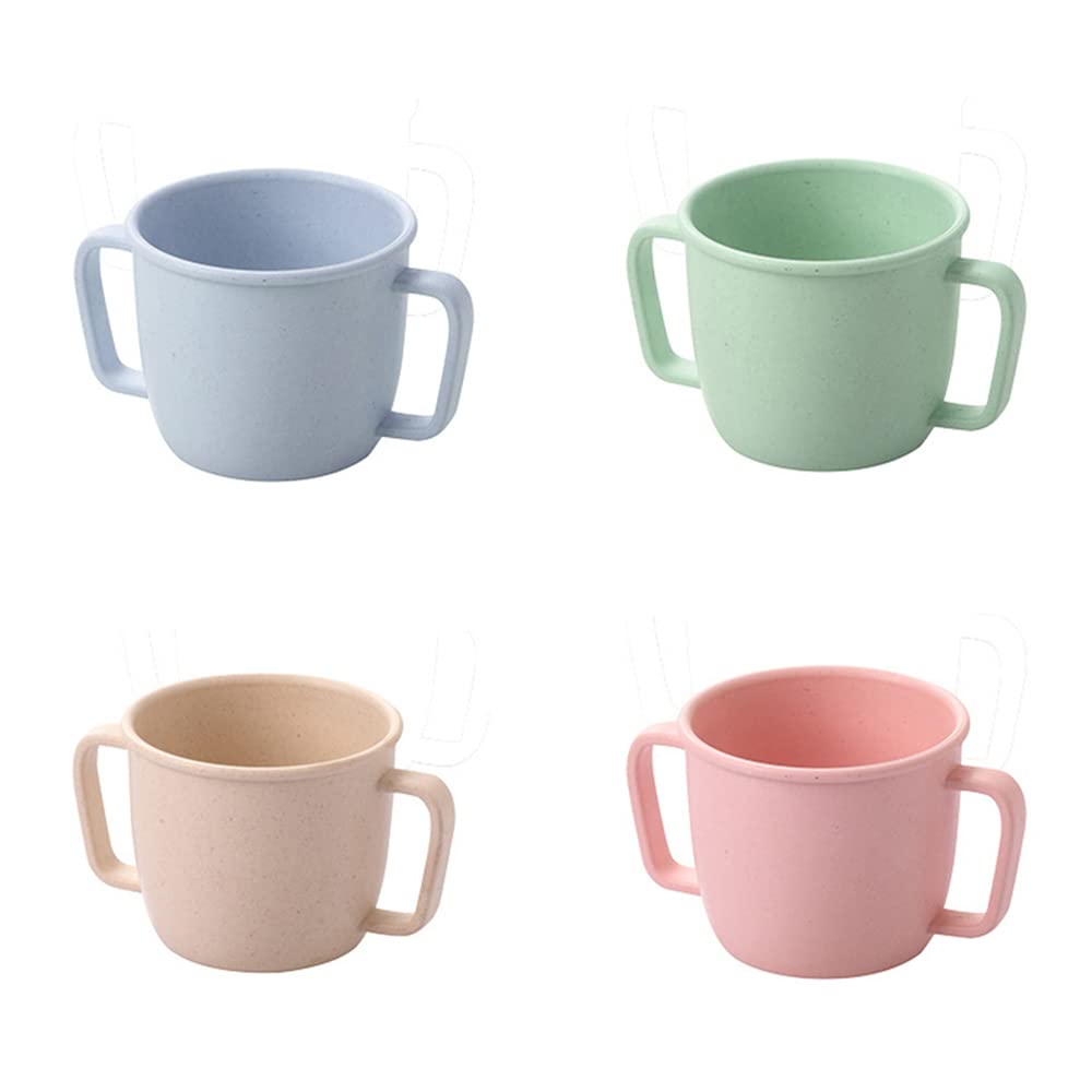 Photo 1 of Golandstar Small Size Bamboo Fiber 230ml Adult Children Cups Mugs 4pcs Set Unbreakable Tumbler Mug Cup for Water, Milk, Juice, Tea