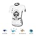 PANDOOM Men's Breathable Short Sleeve Cycling Jersey Quick Dry Biking Shirts For Outdoor Sports