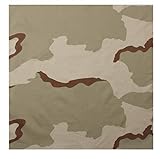 Rothco Tri-Color Bandana, Desert Camo