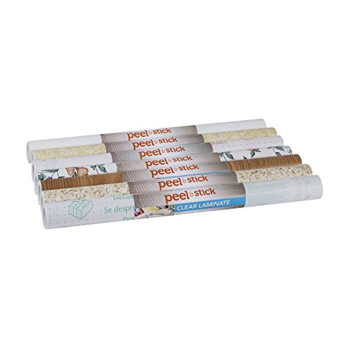 Duck Brand 1115496 Peel N' Stick Laminate Adhesive Shelf Liner, 12Inch