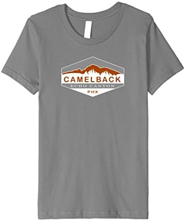 Kids Camelback Mountain Echo Canyon T-Shirt Arizona Hiking Tee 8 Slate