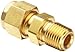 Parker CPI 4-4 FBZ-B Brass Compression Tube Fitting, Adapter, 1/4