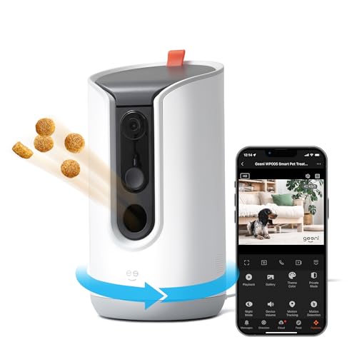 Geeni Pet Treat Dispenser Camera