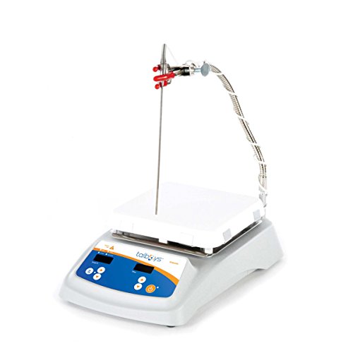 Talboys 984TA7CHPUSP 7" x 7" Ceramic Top Professional Hot Plate, 14.8" Length x 9.9" Width x 4.3" Height, 5 to 500 Degrees C, 120V - Thumbnail 2