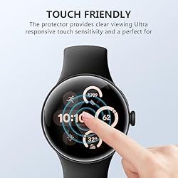 EGV 6 Pack for Google Pixel Watch 3 45MM Screen