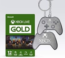 Microsoft Xbox Live Gold - 12 Meses + Chaveiro