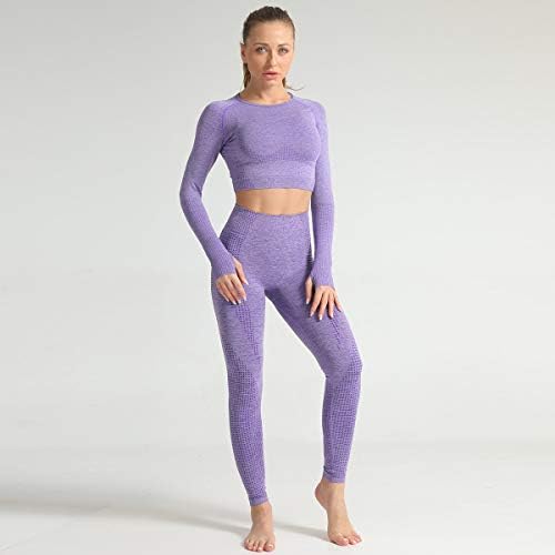 Women Seamless Yoga Set Fitness Sports 