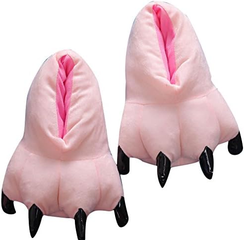 Plush PAW Claw Shoes Home Slippers Animal Costumes Loafers