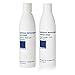 LATHER Bamboo Lemongrass Shampoo & Conditioner Set - Gentle Daily Moisturizing Shampoo & Hair Detangler Conditioner for All Hair Types - Lightweight, Non-Greasy, Sulfate Free - 8 Fl Oz Bottles
