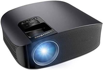 Video Projector, Home Cinema Projector 3500 Lumens 1280x800 Native Resolution Support 1080P Full HD Projector for Home Entertainment Games Parties, Connect your iOS Phone Android Simply by USB