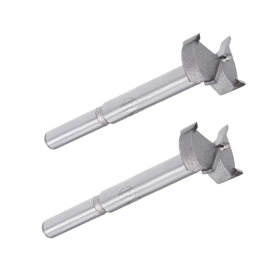 MACHSWON 2PCS Forstner Drill Bits Tungsten Carbide Wood Hole Saw Opener Drill Bit 23mm Woodworking Drilling Bit Cutter