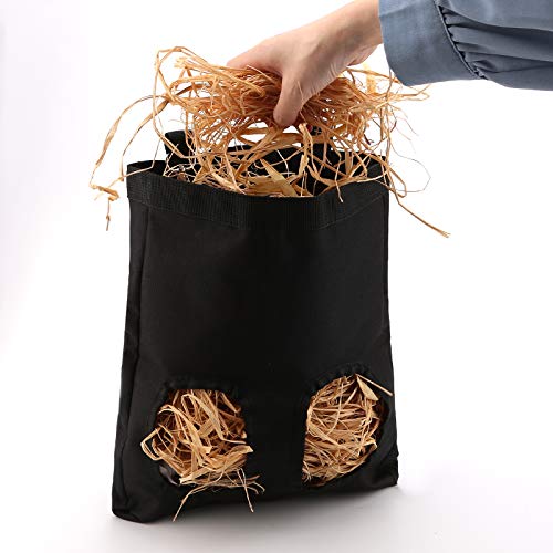 LUTER 29,2x23,2x3,5cm Bolsa de alimentación de heno de Conejillo de Indias Bolsa de heno de Conejo Saco alimentador… - Afbeelding 5