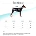 SCENEREAL Pet Fleece Pajamas for Dogs Red Plaid Sweaters Soft Clothes, M