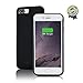 IPhone 7 Plus Battery Case Kunter 7500mAh Rechargeable Extended Battery Charging Case for IPhone 7 Plus (5.5 inch) External Battery Charger Case Backup Power Bank Case (Black)