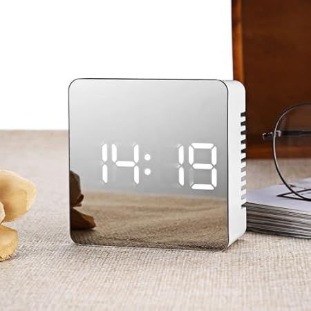 Jaycoknit Da Zaraghozas Part III Premium Alarm,Temperature,Time LED Table Clock (USB ONLY)