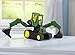 Ertl John Deere Gear Force Tracked Tractor With Backhoe