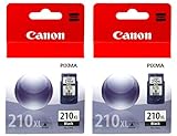 Canon PG-210XL Black Ink Cartridge Double Pack