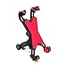 MaxMiles Bike Phone Holder Universal Adjustable Rotating Bicycle iPhone Mount Smartphone Handlebar Cell Phone Holder for iPhone 7 6s 6 5s 5c 5, Samsung and Other Accessories (red)