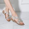 Yicornchen-Womens-T-Strap-Beaded-Flower-Rhinestone-Flat-Sandals-Dress-Beach-Shoes