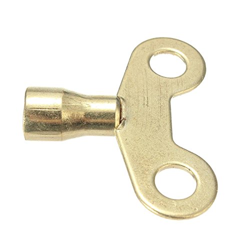 1pcs Radiator Plumbing Bleed Bleeding Key Keys Brass 40X32X9mm for Air Valve