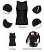 Men Waist Trainer Corset Vest Hot Neoprene Body Shaper Tank Top Sauna Suit Shirt No Zip Trimmer (S, Black Sauna Sweat Suits)