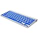 Kuzy - Blue Keyboard Cover Silicone Skin for MacBook Pro 13
