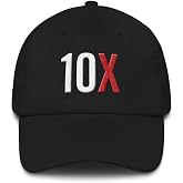 Grant Cardone 10X Snapback Hat - Black, Baseball Style