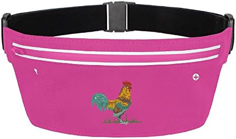 Cock Running Belt Funny Waist Pack Zipper Pockets For Running Hiking Cycling Climbing