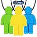 QUALEAP AMBER Sensory Chew Necklace for Kids, Boys or Girls - Oral Sensory Chew Toys Teether Necklace Chewing Necklace - Designed for Autism, ADHD, Oral Motor Boys BPA Free (3 Pack)