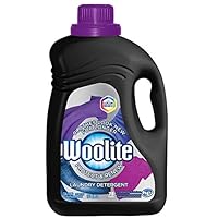 Woolite Darks Liquid Laundry Detergent, 150 Fl. Oz, 75 Loads, High Efficiency, Black