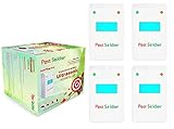 Pest Soldier Electronic Plug Ultrasonic Pest Control Repeller for Insects - White, Set of 4 (Lawn &amp; Patio)