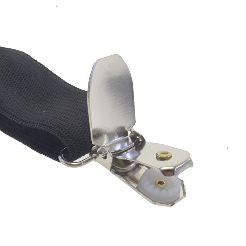 Biker Motorcycle Pant Leg Clamps Straps Clips Holder Ryder Stirrups Fully Adjustable Harley