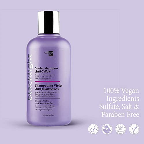 Oligo Professionnel Blacklight Violet Shampoo Sulfate Free Purple