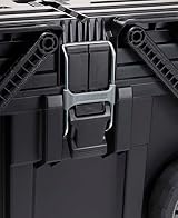 Keter Black Horizontal Tool Box Trolley with Wheels and Handle 65cm view 13