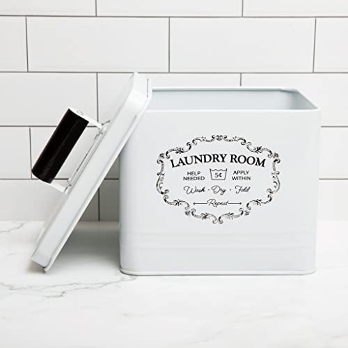 Nine Royal Laundry Detergent Container Dryer Sheet Holder Laundry