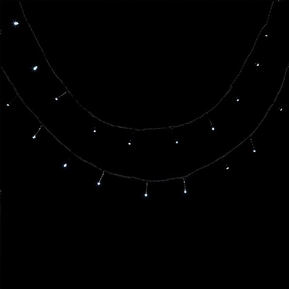 JnDee Fully Waterproof Fairy Lights 30M+10M 300 LED White Colour, 8 Light Effects, Memory & 8H Timer. 31V Safe Voltage - Image 5