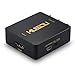 Musou 1080P HDMI to RCA Composite AV Video Audio Converter Support NTSC/PAL for Xbox One,Blu-ray,DVD,PS4,Roku,Chromecast,Laptop,Amazon Fire TV Stick,Apple TV,Black111