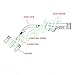 17PK CO2 Mig Welding Torch MB 15AK Accessories Kit M6*25 * 0.8