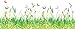 Kappier® Colorful Spring Wild Flowers with Butterflies Peel & Stick Wall Decals