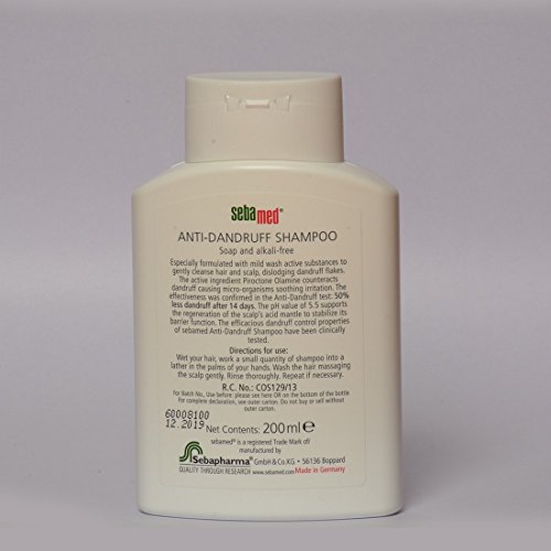 Seba Med Shampoo AntiDandruff 200ml Buy Online in UAE. Health and