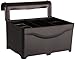 Style Away - Organizer/Hanger for Curling Iron, Flat Iron, Blow Dryer, Hair Styling Products (Black)