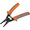 Klein Tools 11055RINS 1000V Insulated Klein Kurve Wire Stripper/Cutter, Made in USA, Cuts and Strips 10-18 Solid and 12-20 Stranded AWG Wire