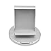 Myvision Desktop Cell Phone Stand: Portable Aluminum Smartphone Holder Cellphone Cradle Universal Holder Stand Mobile Smart Dock Mount for Smartphones and Tablets (Silver)