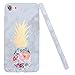 DOUJIAZ iPhone 7 Case,iPhone 8 Case,Marble Design Clear Bumper TPU Soft Case Rubber Silicone Skin Cover for iPhone 7(2016)/iPhone 8(2017) - Flower Pineapple