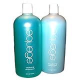 Aquage Vitalizing Shampoo and Equalizing Detangler Set (35 Fl Oz)