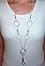 Hidden Hollow Beads Hello Beautiful! Women's Strong Chain Lanyard ID Badge Card Holder Keys, 36