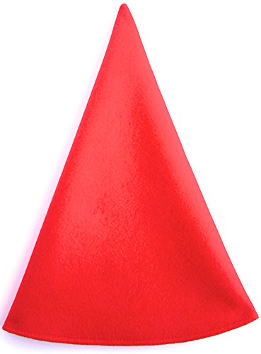 Red Gnome Hat Women's Costume Cap Extra Tall