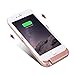 COOLEAD® iPhone 6 6s Battery Case 5800mAh Battery Recharge battery Charger Charging Case Battery Pack Charger Case for iphone 6 6s[Rose]